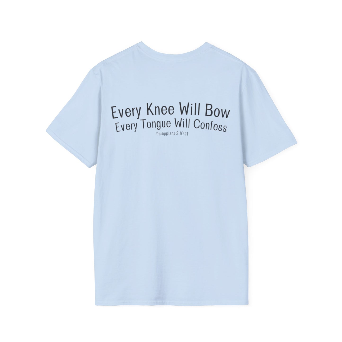 Christ is King v1lg Light Logo Unisex Softstyle T-Shirt