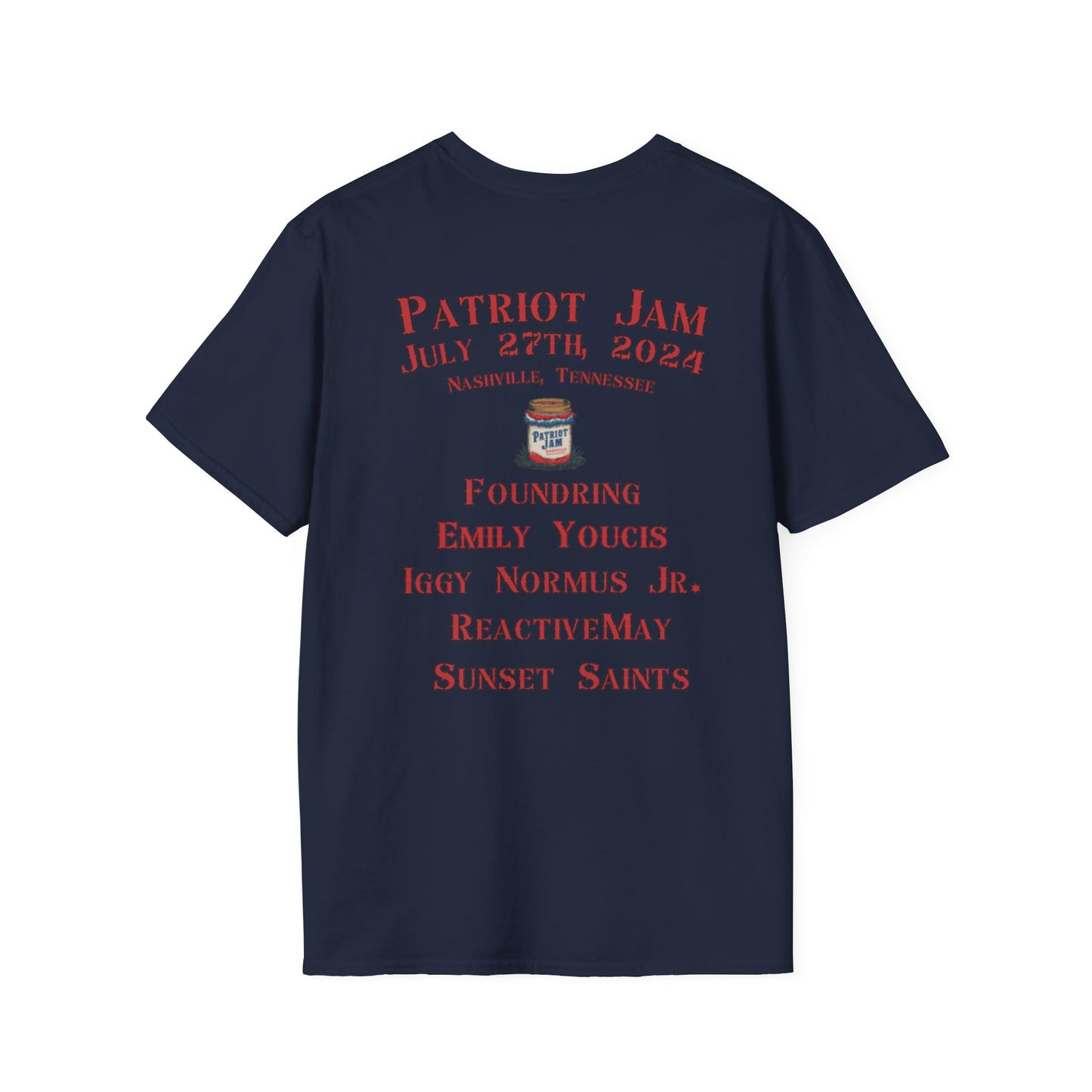 Patriot Jam Official Unisex Soft Style T-shirt