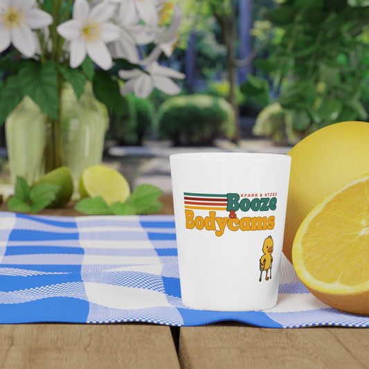 Booze & Bodycams Shot Glass