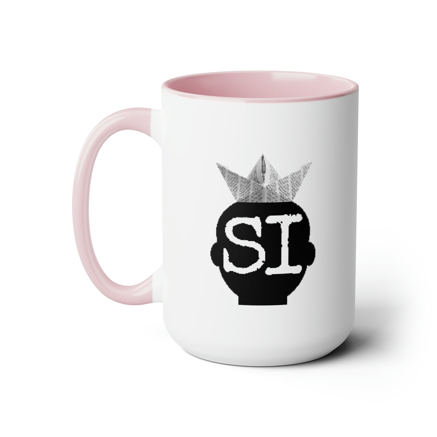 SI Two-Tone Coffee Mugs, 15oz