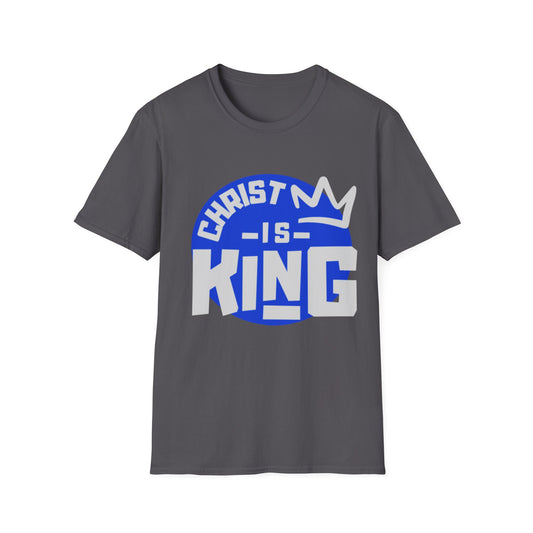 Christ is King v2lg Logo Unisex Softstyle T-Shirt