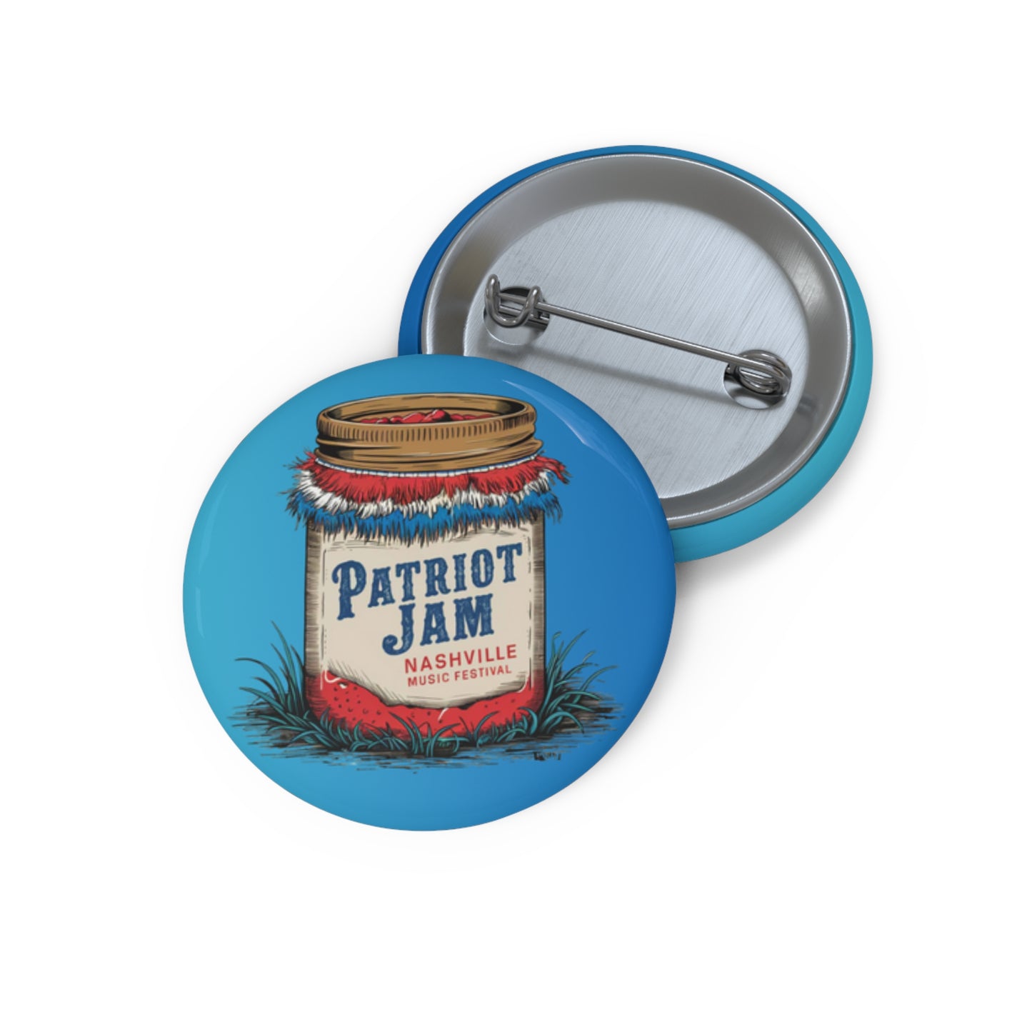 Patriot Jam Pin Buttons