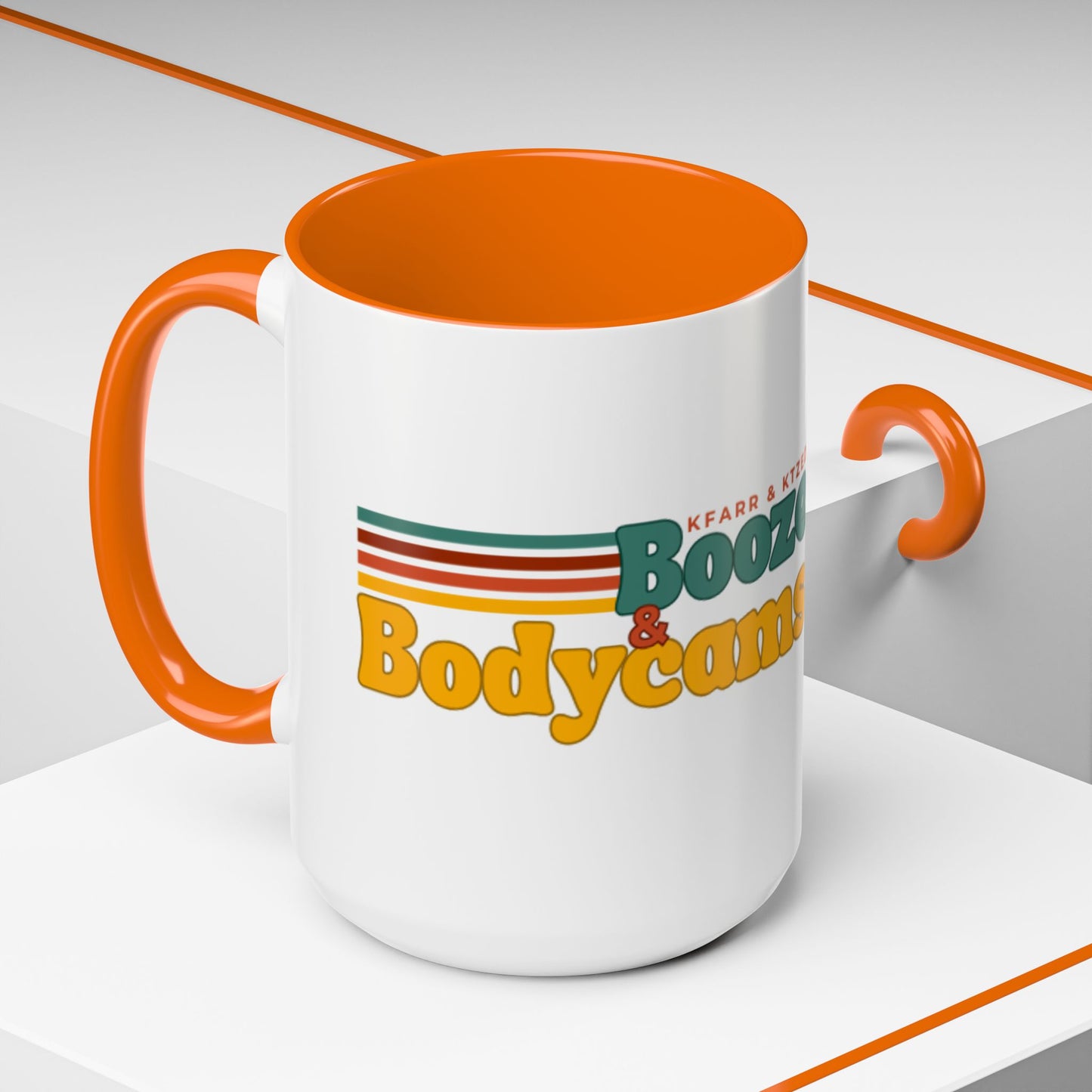 "Booze & Bodycams" Duck Design (15 oz)