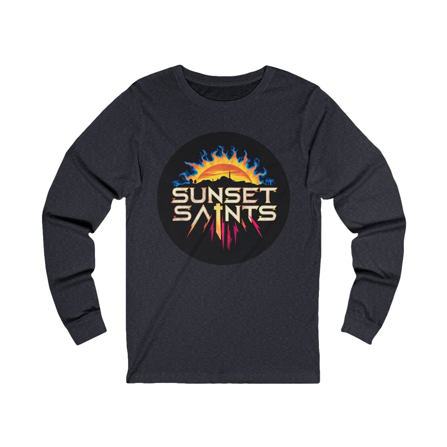 Sunset Saints Unisex Jersey Long Sleeve Tee