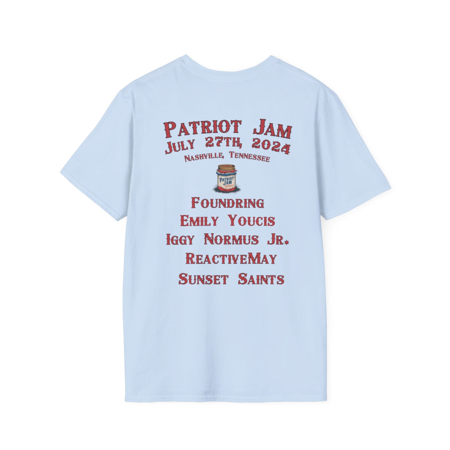 Patriot Jam Official Unisex Soft Style T-shirt