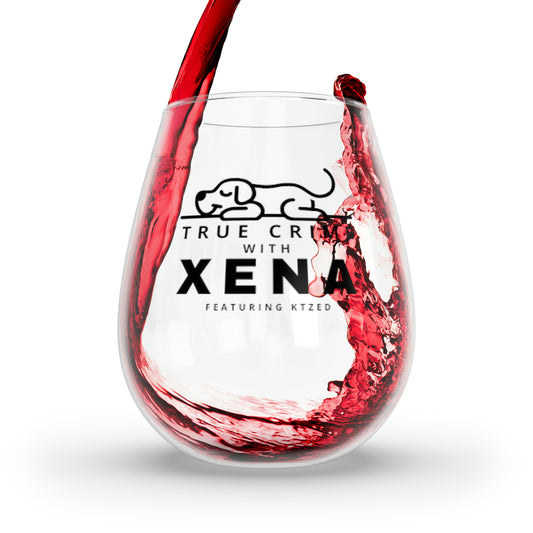 Xena Stemless Wine Glass, 11.75oz