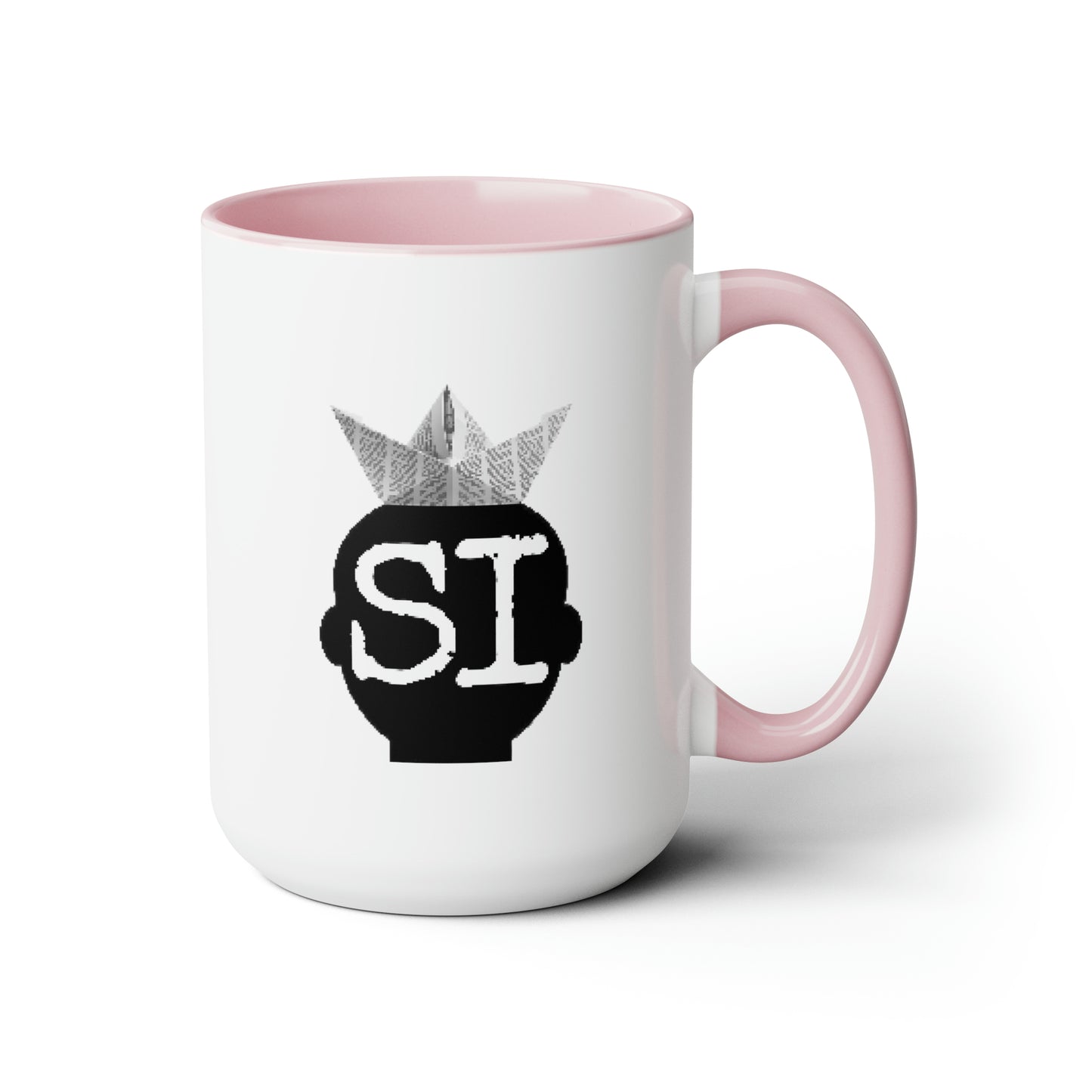 SI Two-Tone Coffee Mugs, 15oz