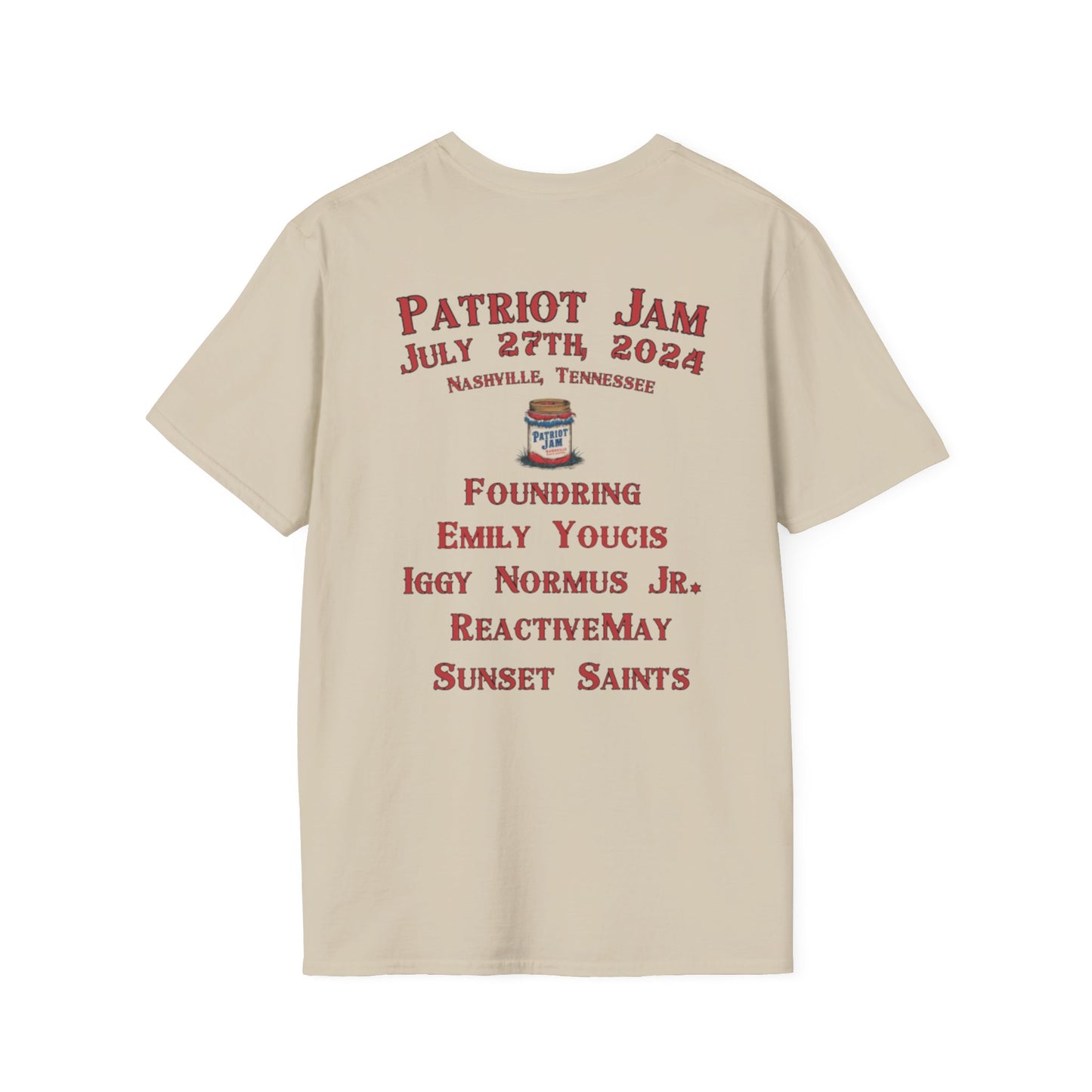 Patriot Jam Official Unisex Soft Style T-shirt