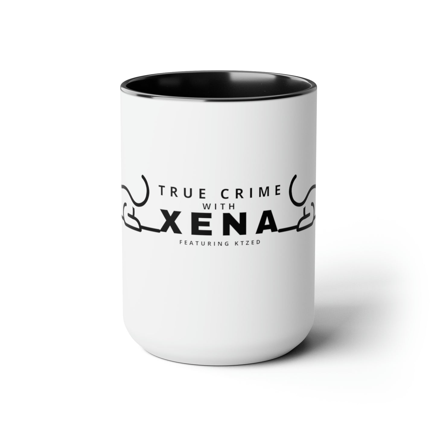 Xena Two-Tone Coffee Mugs, 15oz