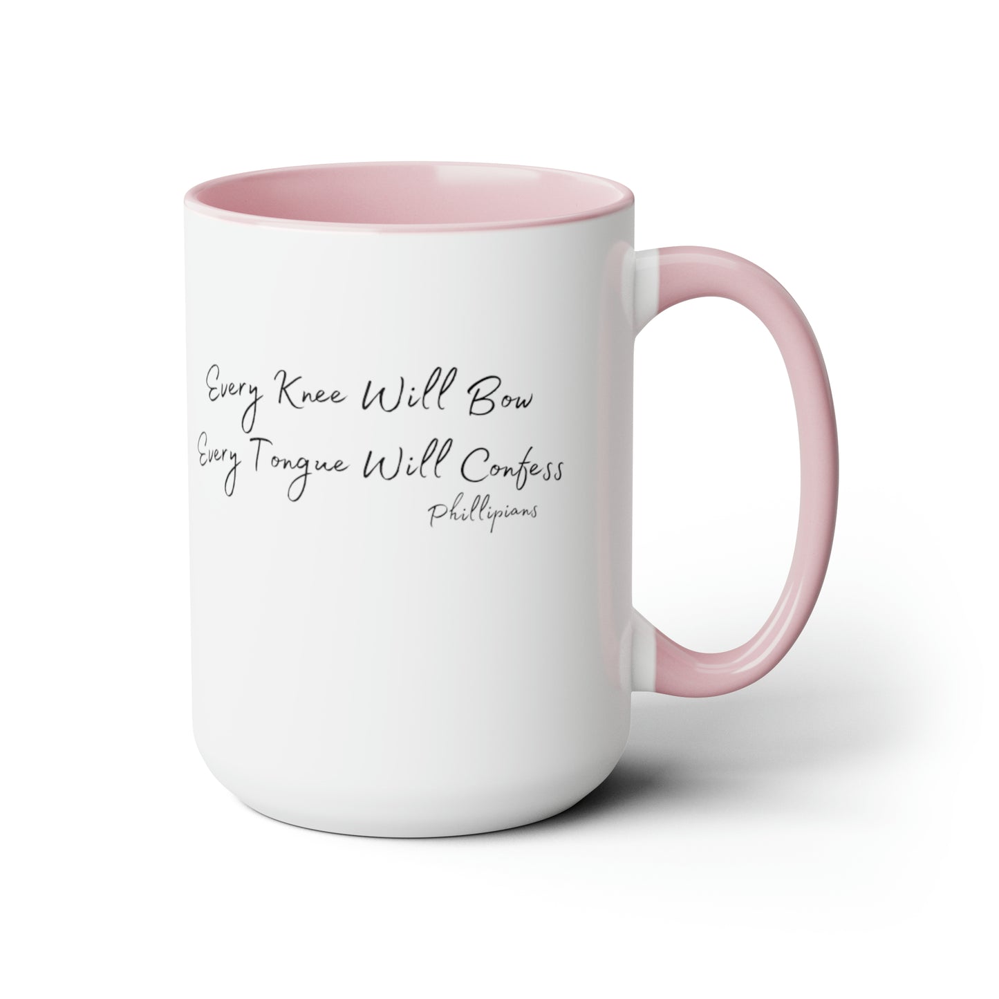 Christ is King Two-Tone Coffee Mugs, 15oz