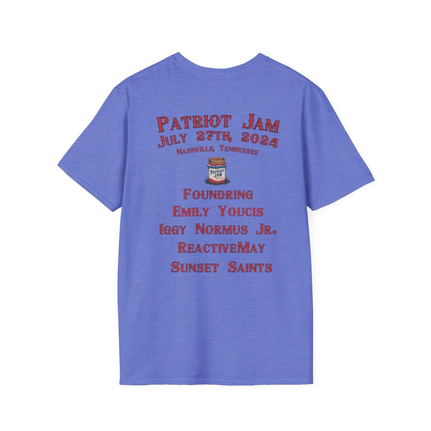 Patriot Jam Official Unisex Soft Style T-shirt